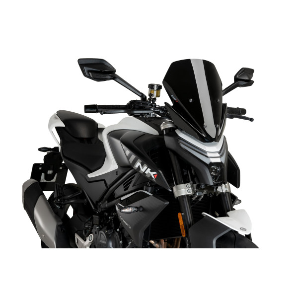 Puig Puig sport screen | black (opaque) | cfmoto 450 nk 2023>current